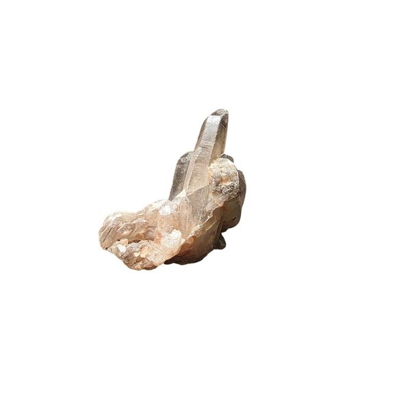 Rough Smoky Quartz Point Crystal Cluster - Picture 3 of 10